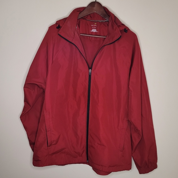 Tek Gear Windbreaker Jacket Sz 